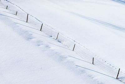 Close-up of ski lift