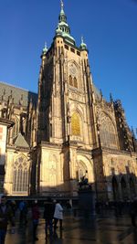 Low angle view of cathedral