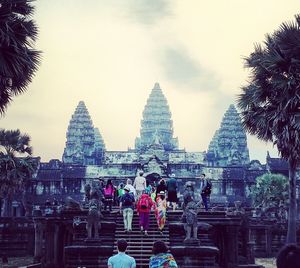 View of temple of a temple