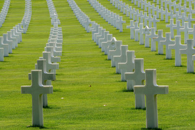 View of cemetery