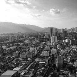 View of cityscape against sky