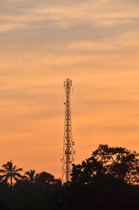 Sunrise and tower