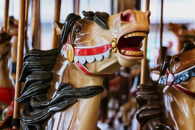 Close-up of multi colored objects for sale