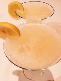 Close-up of drink on table