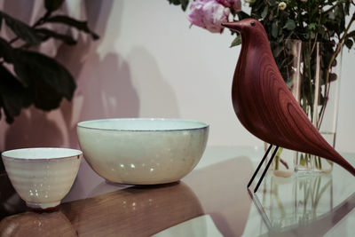 Close-up of potted plant on table