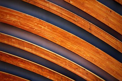 Detail shot of wooden wall