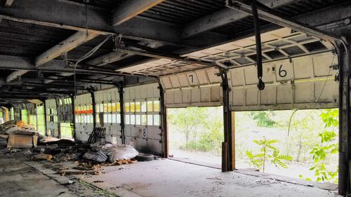 Interior of old building