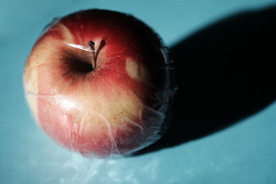 Close-up of apple on table