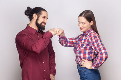 two people