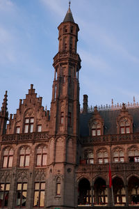 Low angle view of historical building