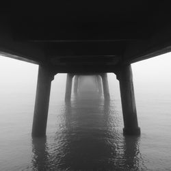 Low angle view of bridge