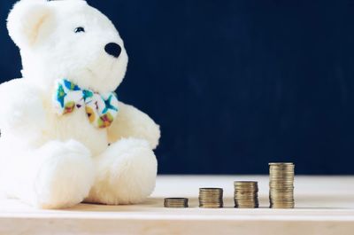 Close-up of stuffed toy