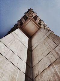 Low angle view of building against sky