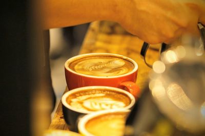 Close-up of coffee cup