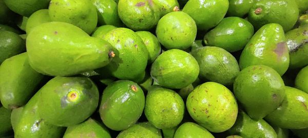 Full frame shot of fruits