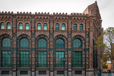 Building of catalan power plant in barcelona, also known as central catalana of electricity