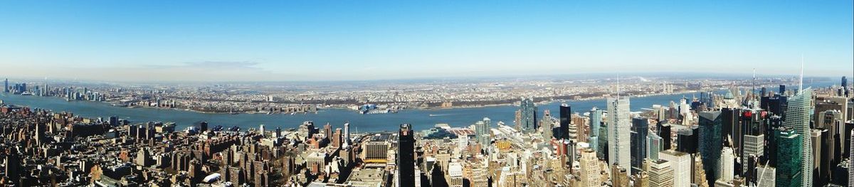 City at waterfront