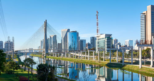 Modern buildings in city