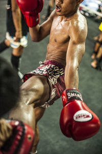 Muaythai boxing