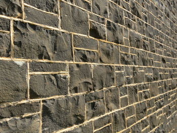 Full frame shot of brick wall