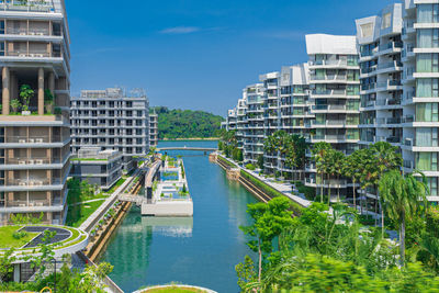 Buildings in city