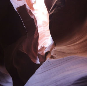 Close-up of rock formation