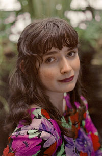 Portrait of a smiling young woman