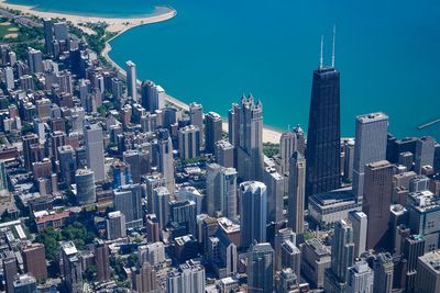 Aerial view of cityscape