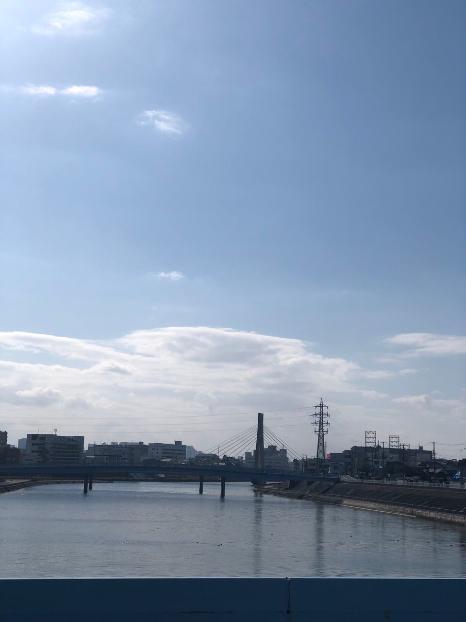 BRIDGE OVER RIVER AGAINST SKY