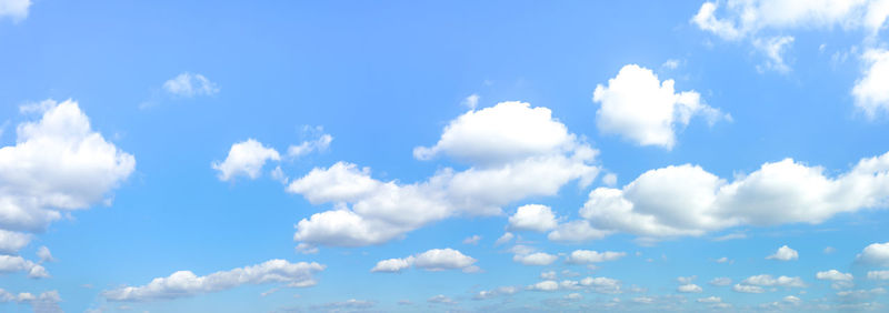 Low angle view of clouds in sky