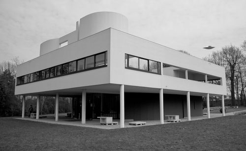 Building exterior against sky