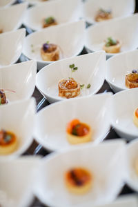 Close-up of food on table