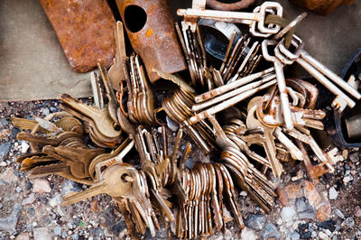 Close up of firewood