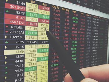 Close-up of human hand