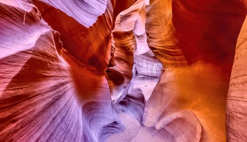 Panoramic view of rock formations