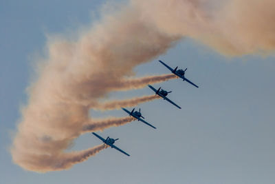 Formation flying. 
accuracy, discipline, concentration and commitment