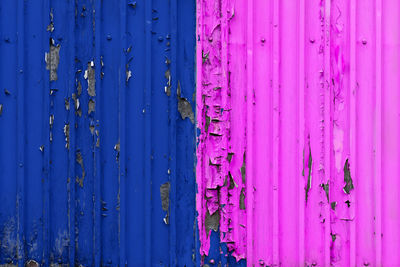 Full frame shot of weathered wall