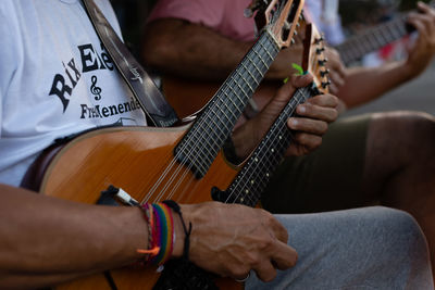 Musicians are seen playing at a vintage car event in the city of salvador, bahia.