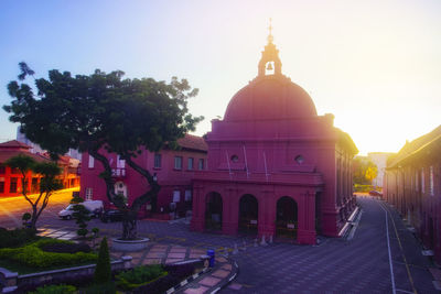 View of historic building against sky