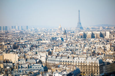 View of cityscape against sky