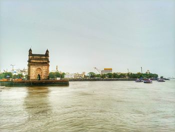 Buildings at waterfront