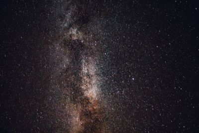 Full frame shot of sky at night