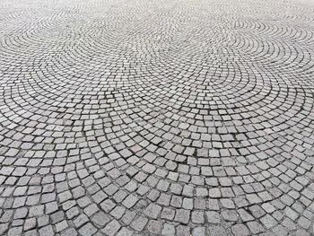 Abstract background of old cobblestone floor.