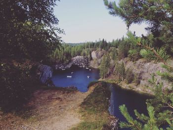 Scenic view of sea