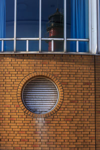 Window of building