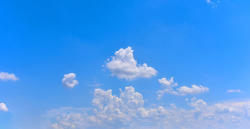 Low angle view of clouds in sky