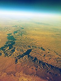 Aerial view of landscape