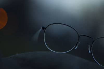 Close-up of sunglasses