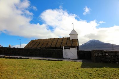 View of historical building against sky