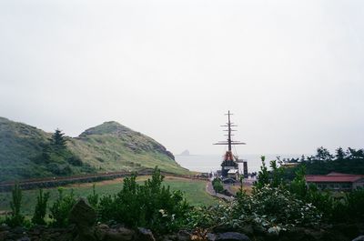 Scenic view of mountains